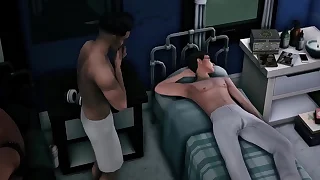 BBC ROOMMATE SECRETLY ARRANGED HARD SEX WITH SOMEONE ELSE'S BOYFRIEND &lpar;SIMS   ANIME HENTAI   SFM&rpar;